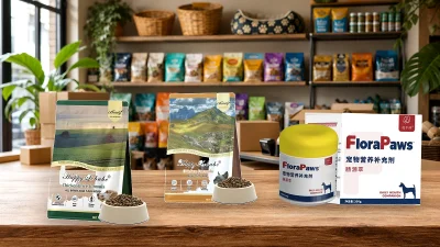 Productos de alimento para perro gato y suplementos para canales de venta pet en México